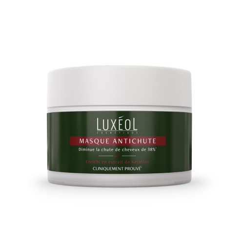 Luxéol – Masque Antichute – Diminue la Chute des Cheveux – Apporte Volume & Brillance – Cliniquement Prouvé – 200 ml